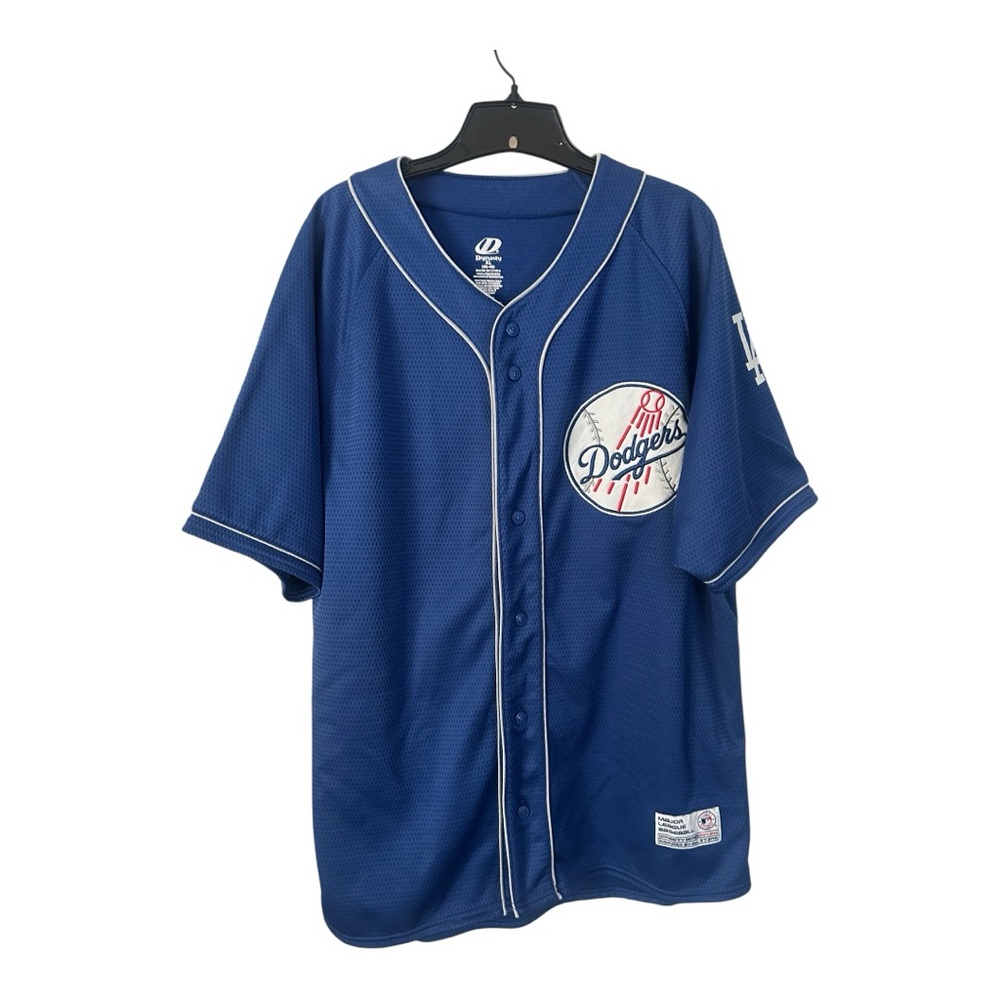 Blue Dodgers Baseball Jersey